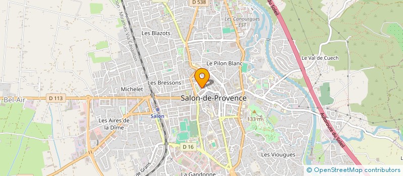 localisation de l'entreprise MONSIEUR SERGE RICARD à SALON-DE-PROVENCE