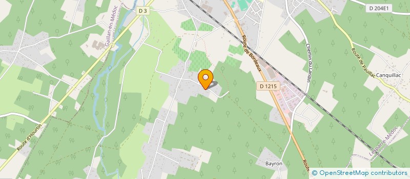 localisation de l'entreprise MONSIEUR SERGE RICHARD  LESPARRE-MEDOC