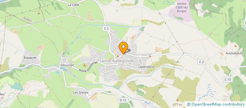 localisation de l'entreprise MONSIEUR SERGE RICOME à ONET LE CHATEAU