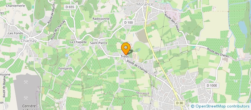 localisation de l'entreprise MONSIEUR SERGE RIGOLIER  MORANCE