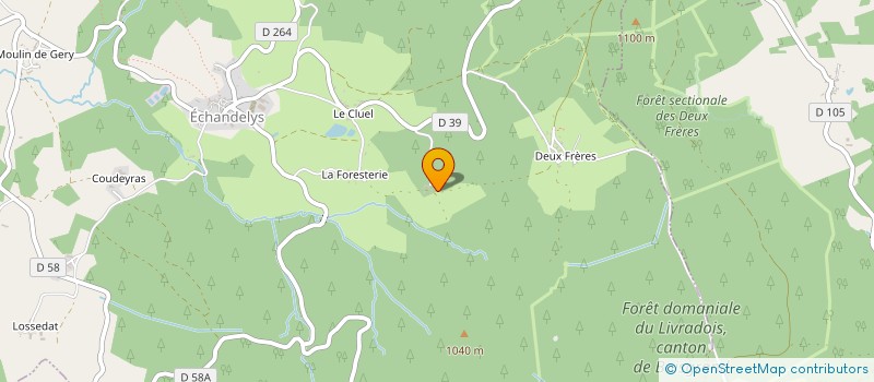 localisation de l'entreprise MONSIEUR SERGE RIGOULET  AIX-LA-FAYETTE