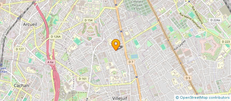 localisation de l'entreprise MONSIEUR SERGE RIVELI à VILLEJUIF