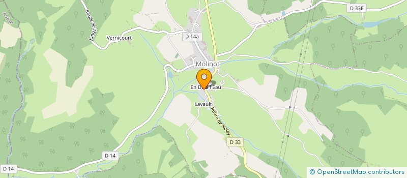 localisation de l'entreprise MONSIEUR SERGE ROBIN  LA ROCHEPOT