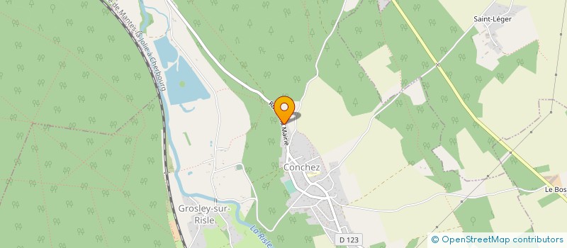 localisation de l'entreprise MONSIEUR SERGE ROINNE  NASSANDRES SUR RISLE