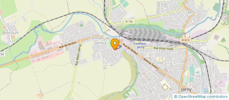 localisation de l'entreprise MONSIEUR SERGE ROMANINI à CONFLANS-EN-JARNISY