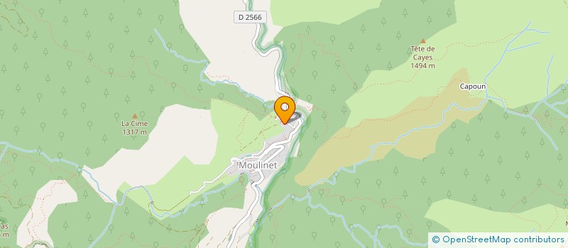 localisation de l'entreprise MONSIEUR SERGE ROSON  MOULINET