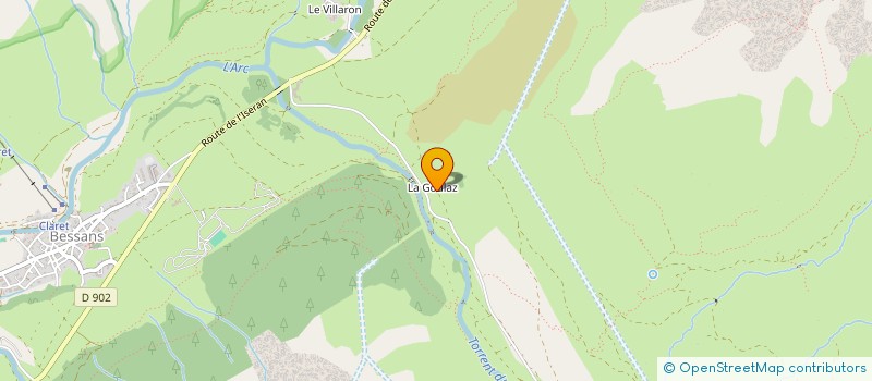 localisation de l'entreprise MONSIEUR SERGE ROSSI  VAL-CENIS