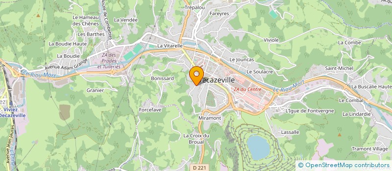 localisation de l'entreprise MONSIEUR SERGE ROUQUETTE à ALMONT-LES-JUNIES