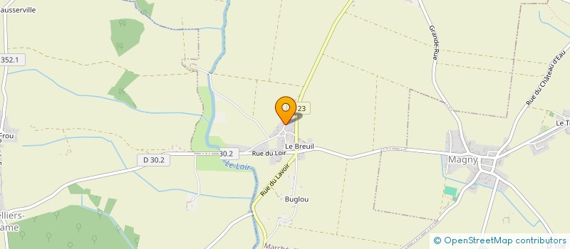 localisation de l'entreprise MONSIEUR SERGE ROUSSEAU  MARCHEVILLE