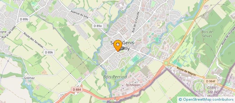 localisation de l'entreprise MONSIEUR SERGE ROUSSEL à SAINT-GENIS-POUILLY