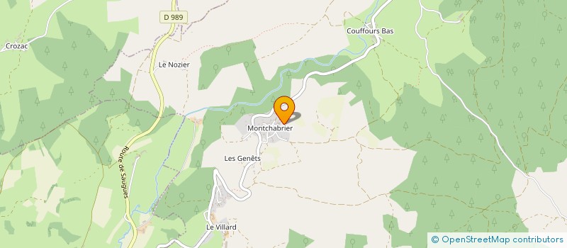 localisation de l'entreprise MONSIEUR SERGE ROUSSET  LE MALZIEU-FORAIN