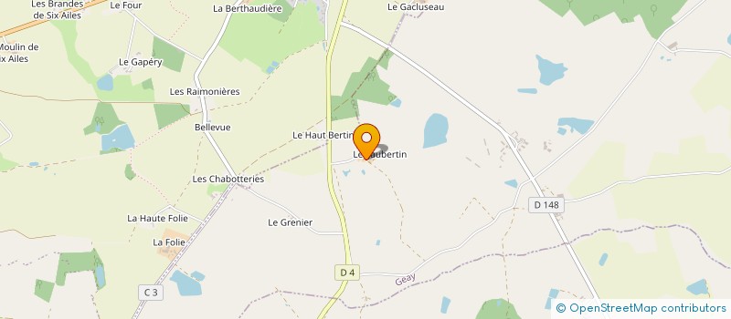 localisation de l'entreprise MONSIEUR SERGE ROUX  GEAY