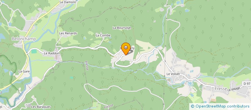 localisation de l'entreprise MONSIEUR SERGE ROY  FRESSE