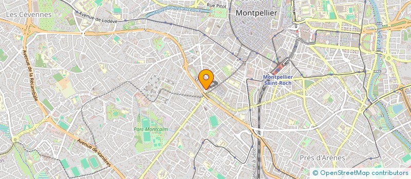 localisation de l'entreprise MONSIEUR SERGE ROYER  MONTPELLIER