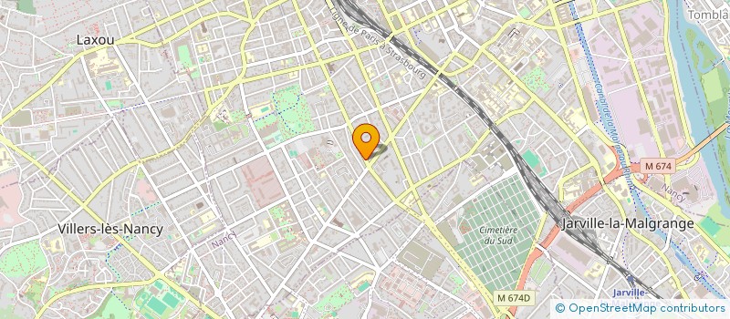 localisation de l'entreprise MONSIEUR SERGE ROZE DES ORDONS à NANCY