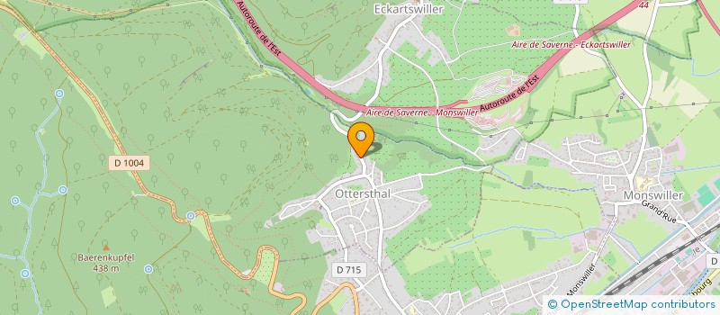 localisation de l'entreprise MONSIEUR SERGE RUBERT  ECKARTSWILLER