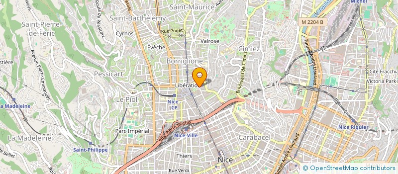 localisation de l'entreprise MONSIEUR SERGE SACHETTO à NICE