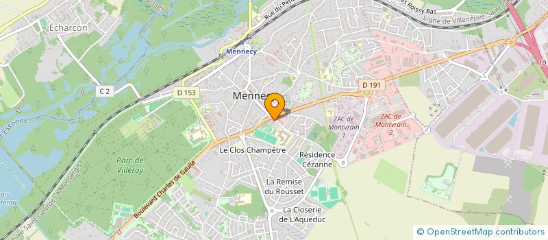 localisation de l'entreprise MONSIEUR SERGE SAINT-RUF à MENNECY