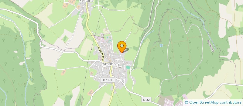 localisation de l'entreprise MONSIEUR SERGE SALVI  AMANCEY