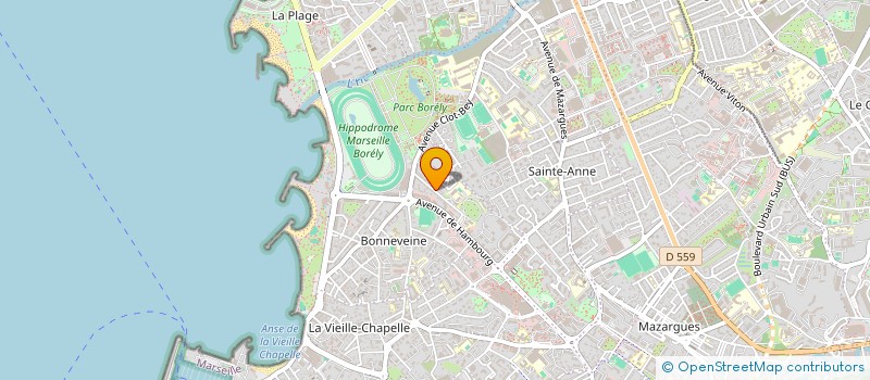 localisation de l'entreprise MONSIEUR SERGE SANTA-CRUZ à MARSEILLE