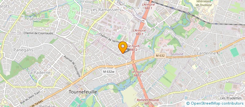 localisation de l'entreprise MONSIEUR SERGE SANTAGA à COLOMIERS