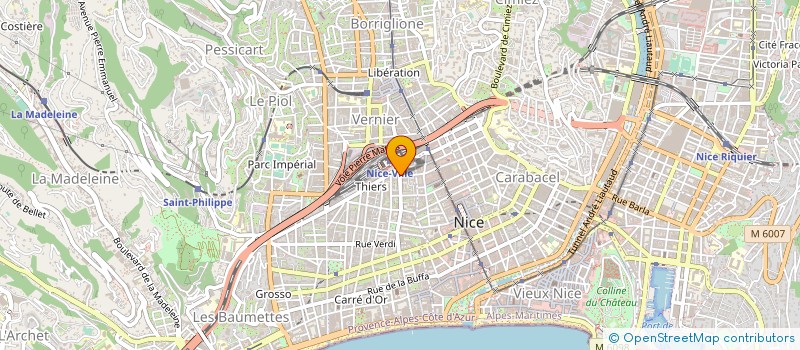 localisation de l'entreprise MONSIEUR SERGE SARFATI à NICE