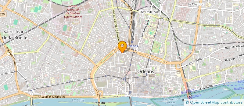 localisation de l'entreprise MONSIEUR SERGE SAUTEREAU à ORLEANS