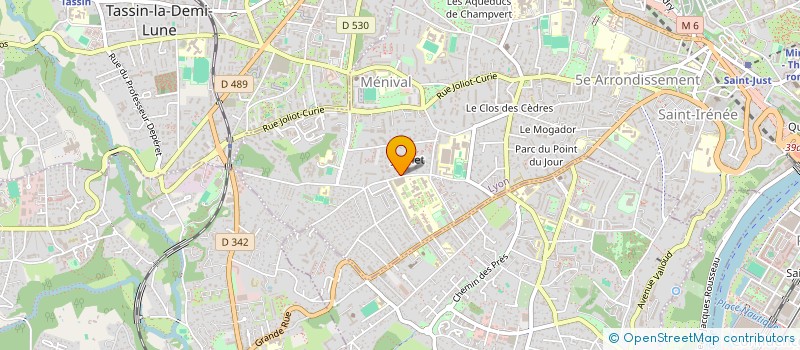 localisation de l'entreprise MONSIEUR SERGE SCALELLI à LYON