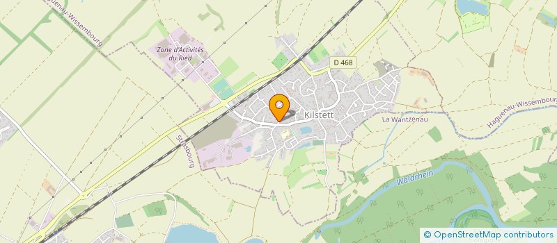 localisation de l'entreprise MONSIEUR SERGE SCHAEFFER  KILSTETT