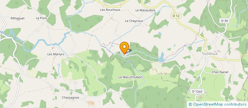localisation de l'entreprise MONSIEUR SERGE SCHWARTZ à SURDOUX