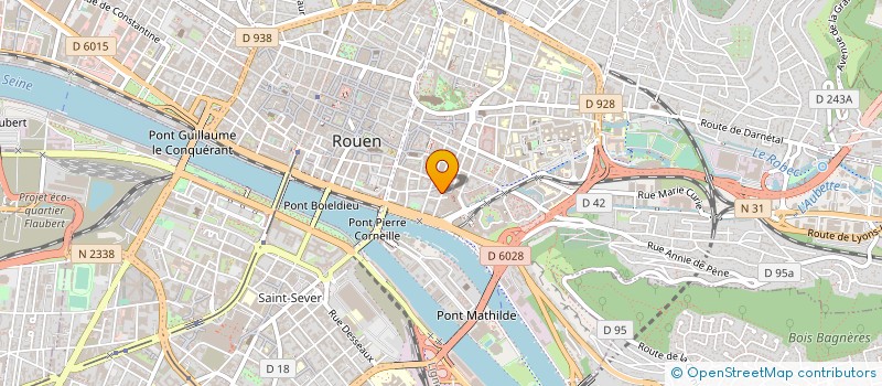 localisation de l'entreprise MONSIEUR SERGE SEBIRE à ROUEN
