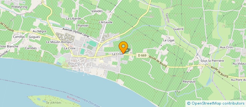 localisation de l'entreprise MONSIEUR SERGE SEGUIN  BOURG