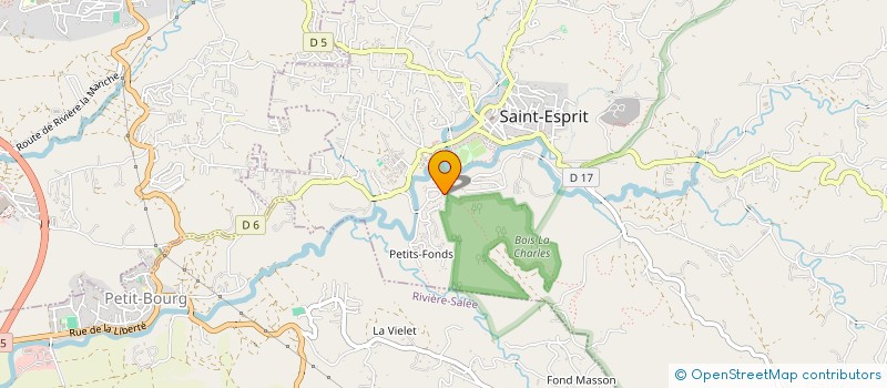 localisation de l'entreprise MONSIEUR SERGE SEJEAN à SAINT-ESPRIT