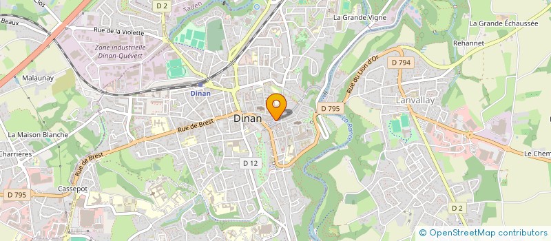 localisation de l'entreprise MONSIEUR SERGE SELLIN à DINAN