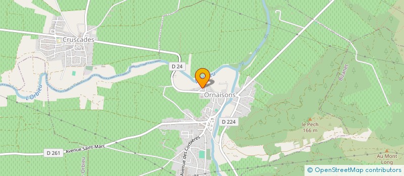 localisation de l'entreprise MONSIEUR SERGE SEMOL  ORNAISONS