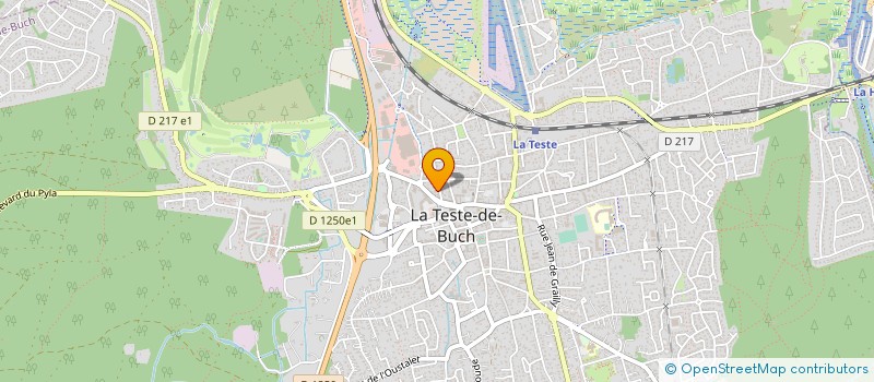 localisation de l'entreprise MONSIEUR SERGE SENSEY  LA TESTE-DE-BUCH