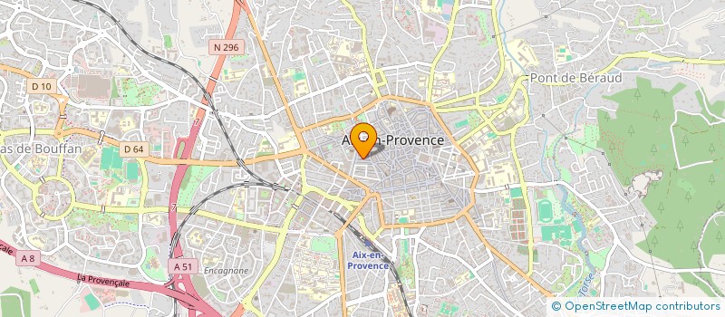 localisation de l'entreprise MONSIEUR SERGE SENTA-LOYS à AIX-EN-PROVENCE
