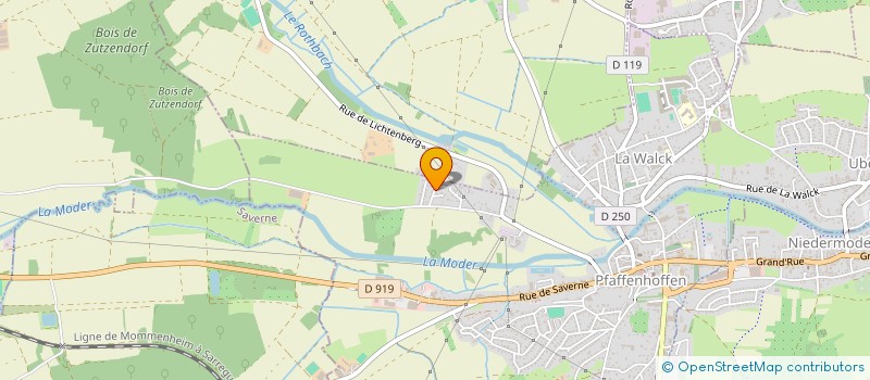 localisation de l'entreprise MONSIEUR SERGE SERMENT  VAL-DE-MODER