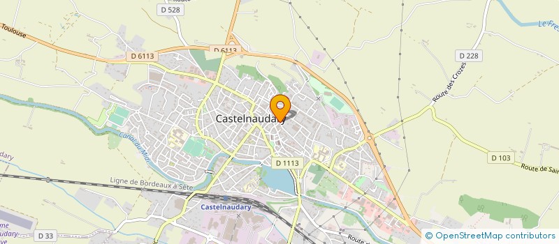 localisation de l'entreprise MONSIEUR SERGE SERRANO à CASTELNAUDARY