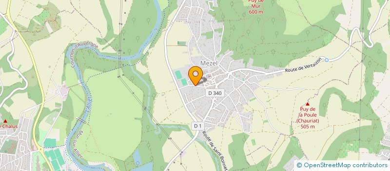 localisation de l'entreprise MONSIEUR SERGE SERVEL  LAPTE