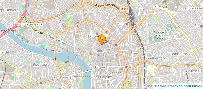 localisation de l'entreprise MONSIEUR SERGE SESTACQ  TOULOUSE