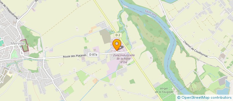 localisation de l'entreprise MONSIEUR SERGE SIMONETTI  MERVILLE