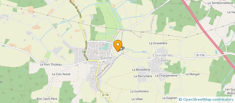 localisation de l'entreprise MONSIEUR SERGE SIMONOT  JARZE VILLAGES