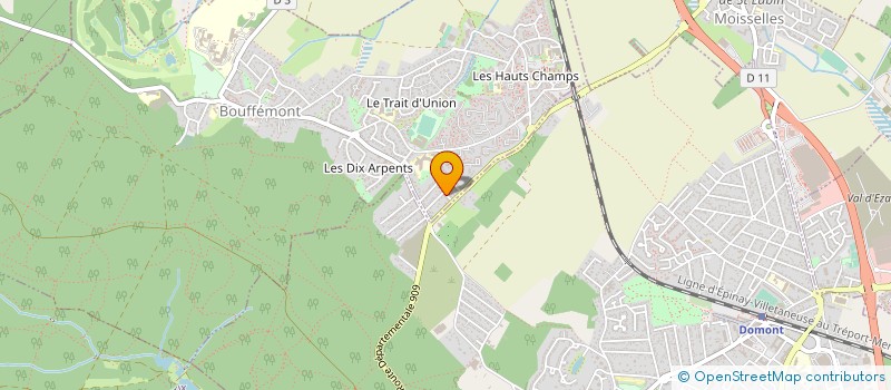 localisation de l'entreprise MONSIEUR SERGE SMAJIC  BOUFFEMONT