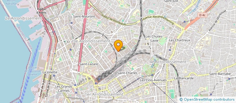 localisation de l'entreprise MONSIEUR SERGE SOLA à MARSEILLE