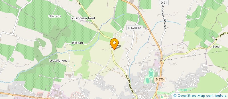 localisation de l'entreprise MONSIEUR SERGE SORBIE  LA REOLE