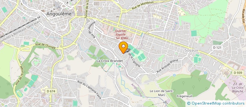 localisation de l'entreprise MONSIEUR SERGE SOSSON à ANGOULEME