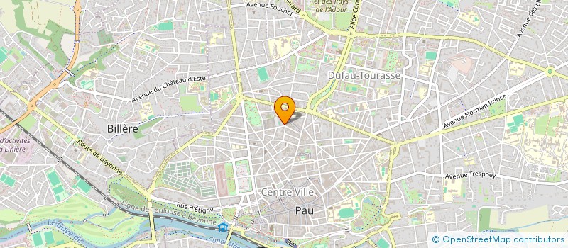 localisation de l'entreprise MONSIEUR SERGE SOULET à PAU