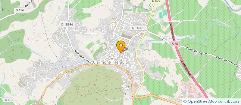 localisation de l'entreprise MONSIEUR SERGE SOUYRIS à CLERMONT-L'HERAULT