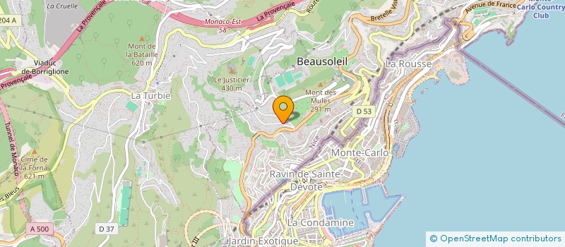 localisation de l'entreprise MONSIEUR SERGE STAPFFER  BEAUSOLEIL